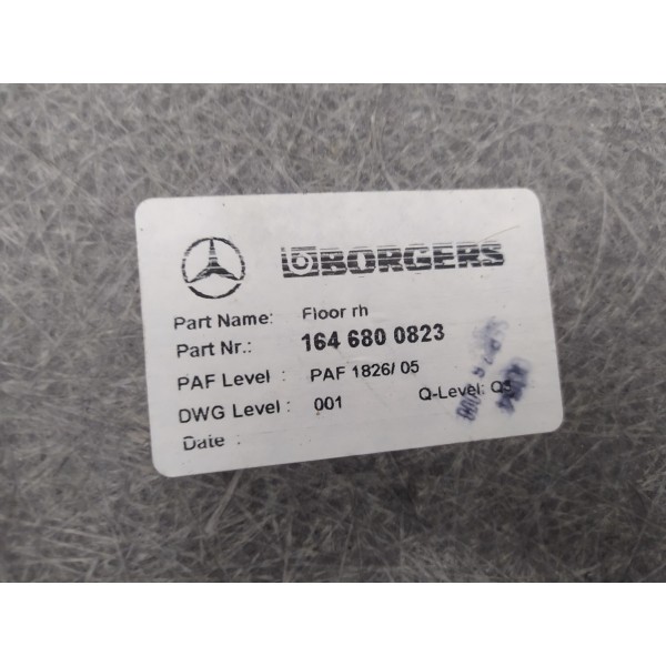 Protetor Inferior Assoalho Mercedes Ml 63 2010 1646800823