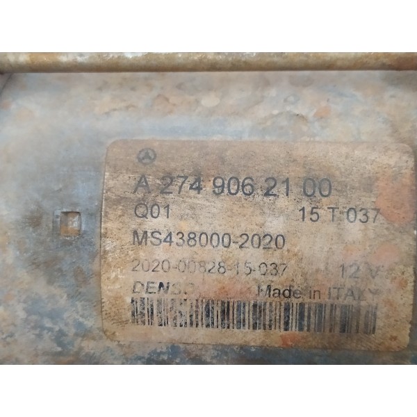 Motor Arranque Partida Mercedes Benz C180 2016
