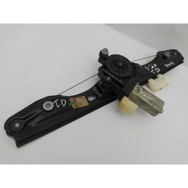 Máquina Vidro Traseira Direita Bmw 320i 2013 2014