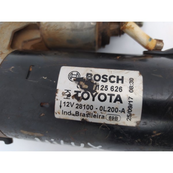 Motor Arranque Partida Toyota Hilux 2013 2014
