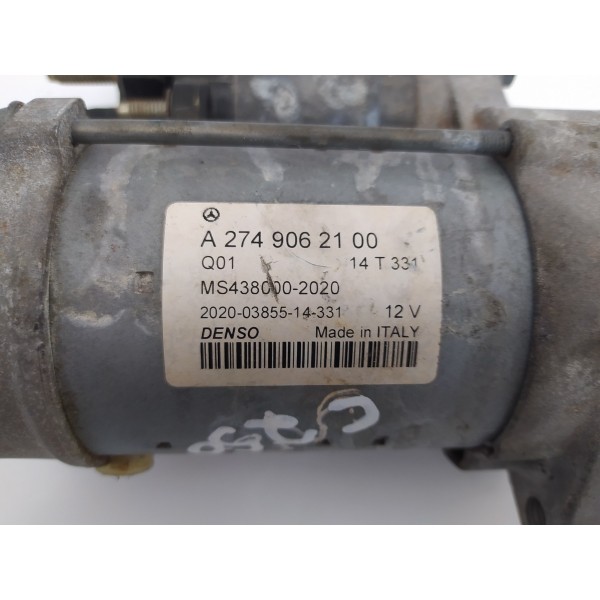 Motor Arranque Partida Mercedes Benz C250 2015 2016