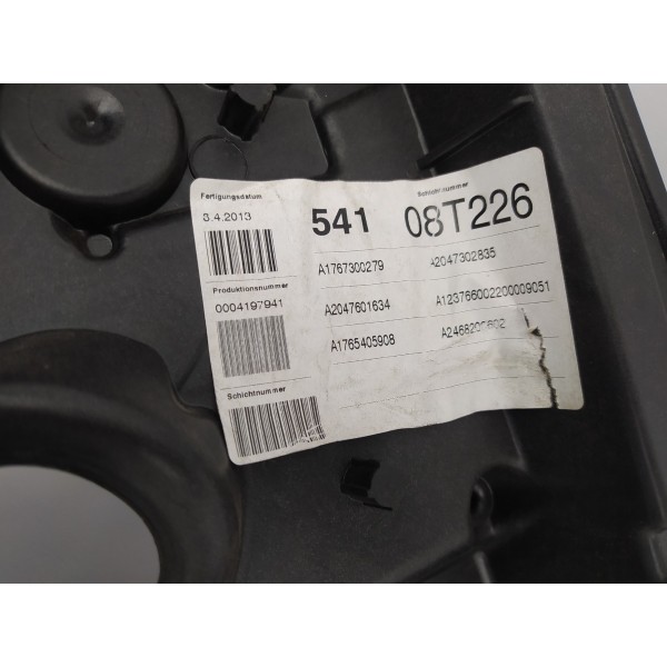 Máquina Vidro Traseira Direita Mercedes Benz A200 2014 2015