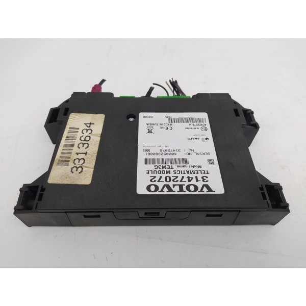 Modulo Telefone Celular Volvo S60 2016 2017 31472072
